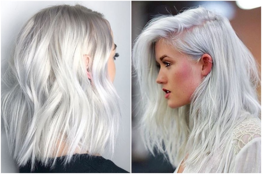 Platinum Silver Hair | How To Get Silver Hair: The Ultimate Guide to Dyeing Your Hair Her Beauty