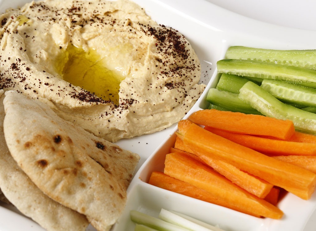 Hummus veggies