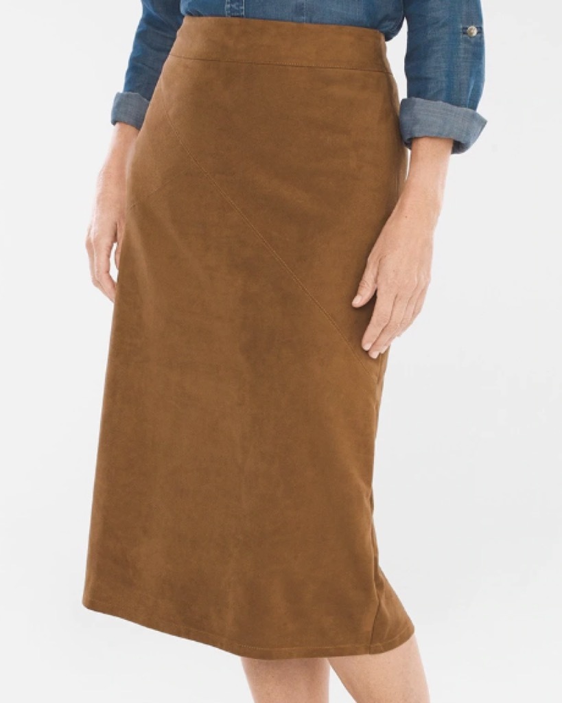 Woman in Tan Skirt Clothing Choices Making You Look Older