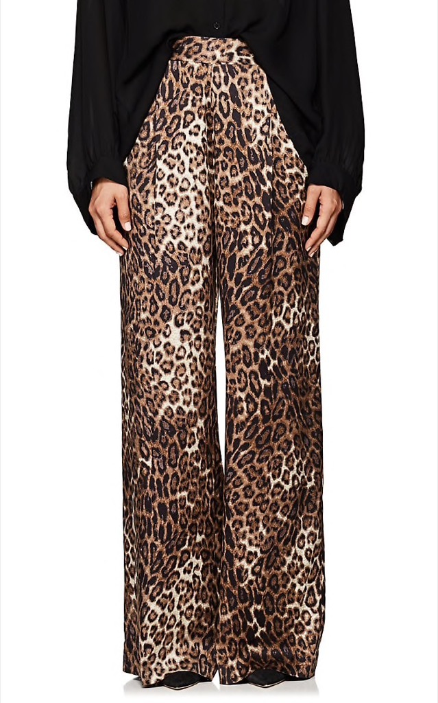 leopard print pants