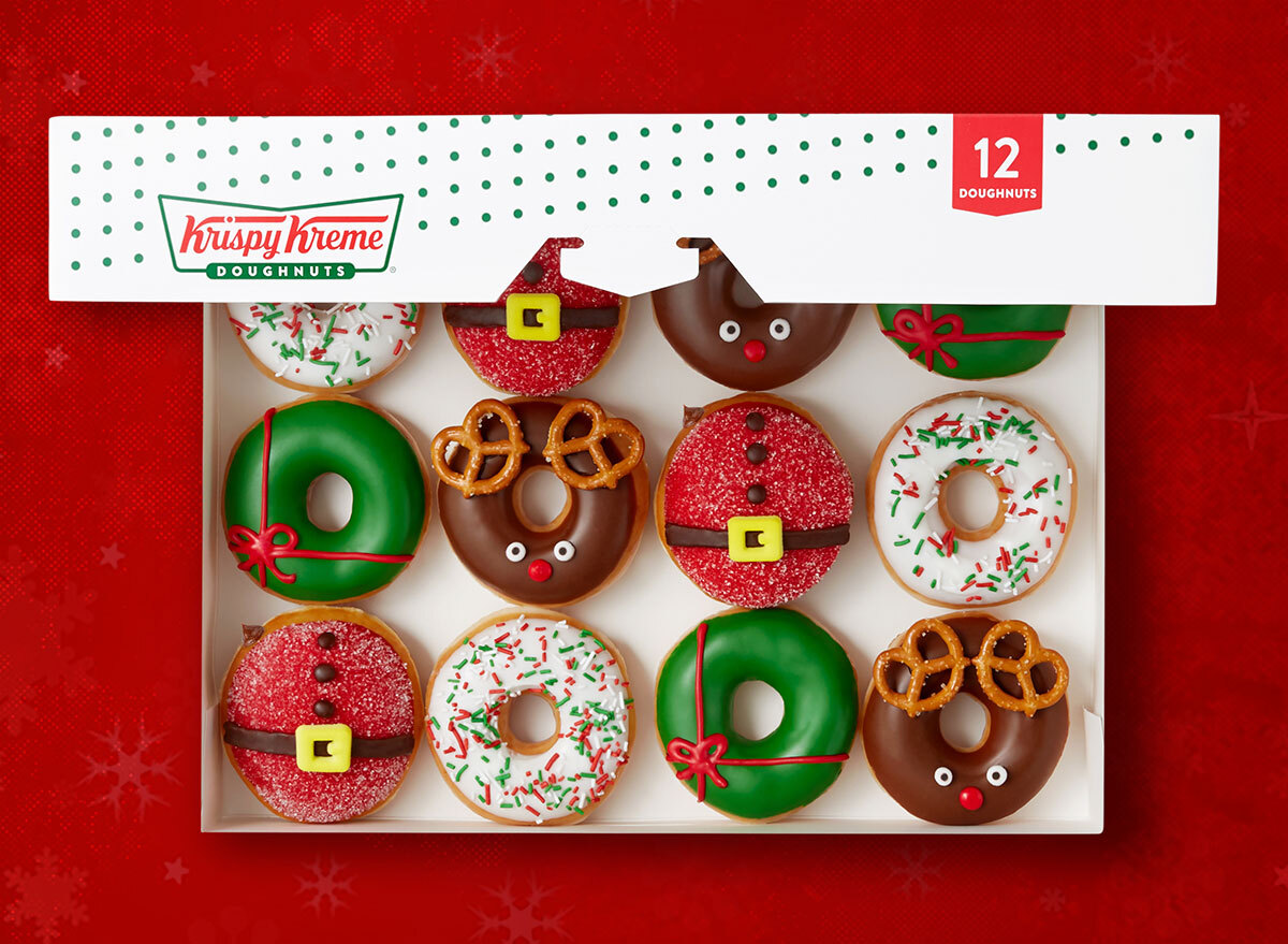 krispy kreme holiday collection dozen