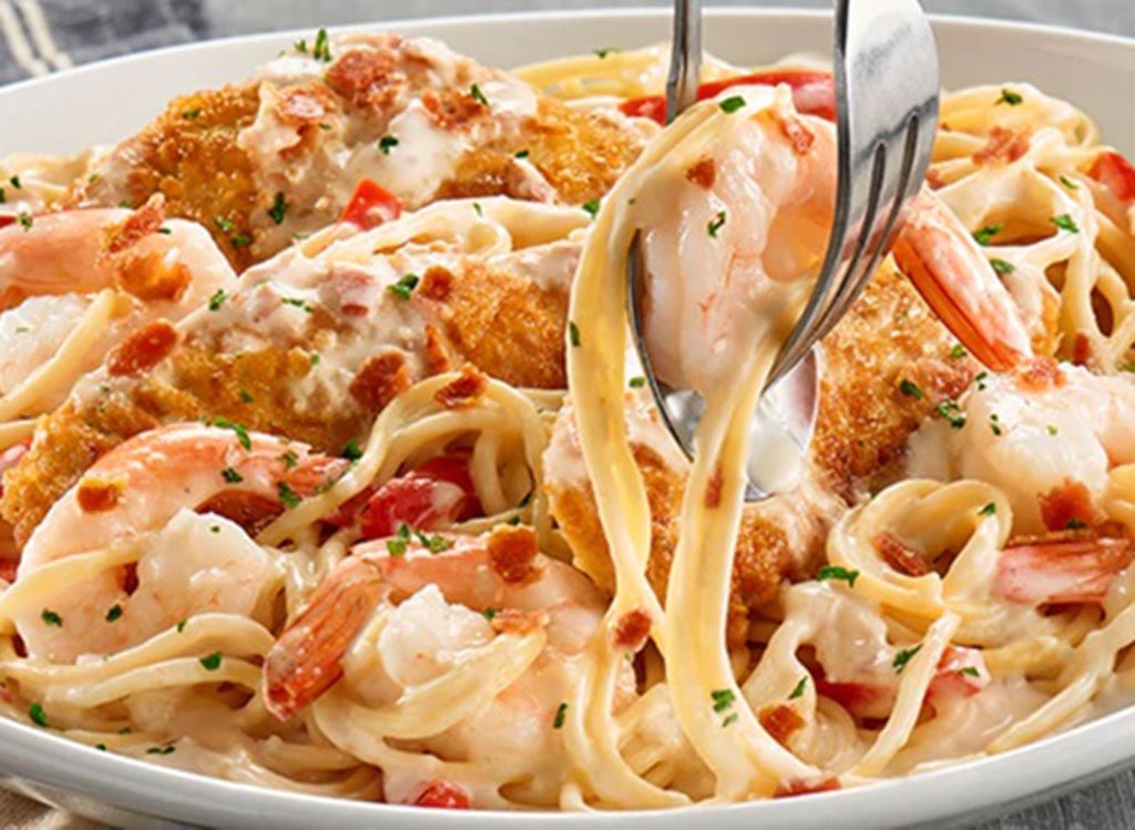 Olive garden chicken and shrimp carbonara