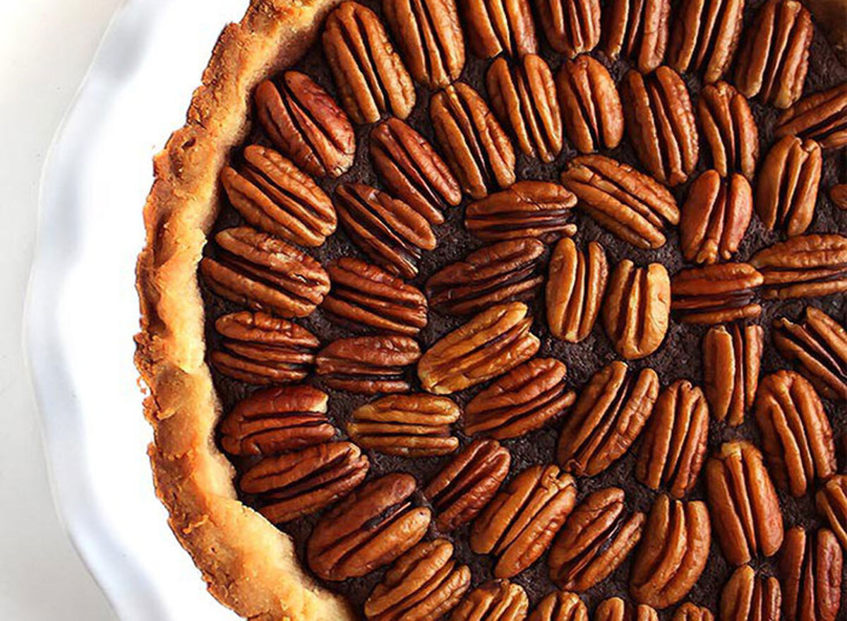 Gluten free chocolate pecan pie