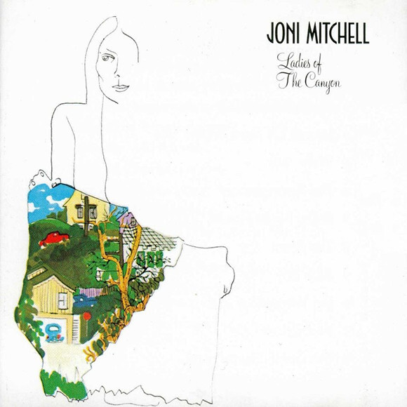 joni mitchell ladies of the canyon album cover