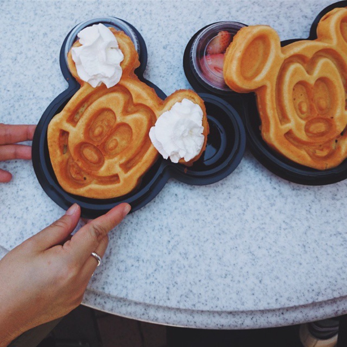 mickey waffle