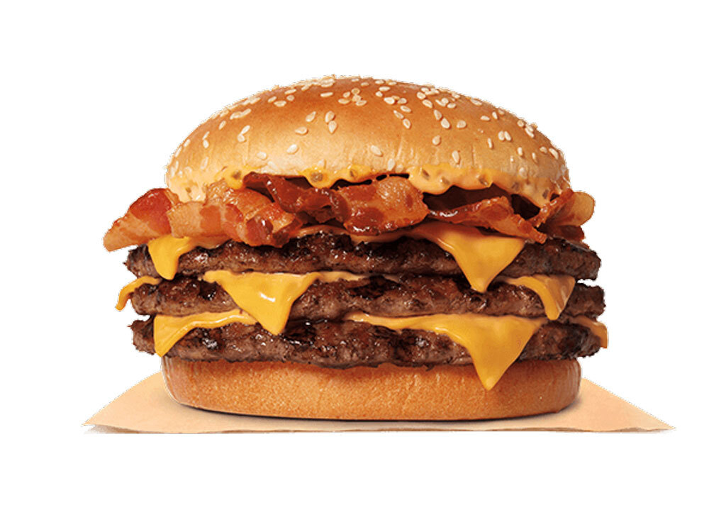 burger king triple stacker