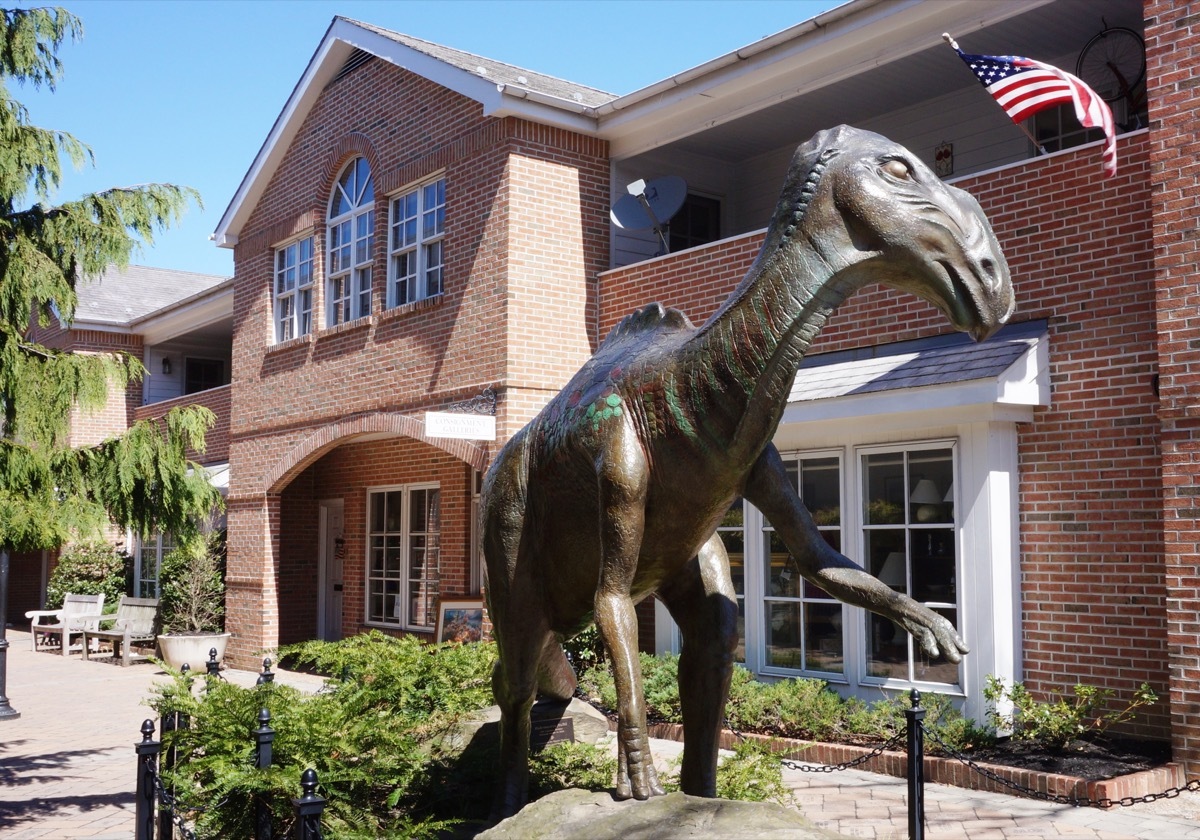 hadrosaurus skeleton in new jersey