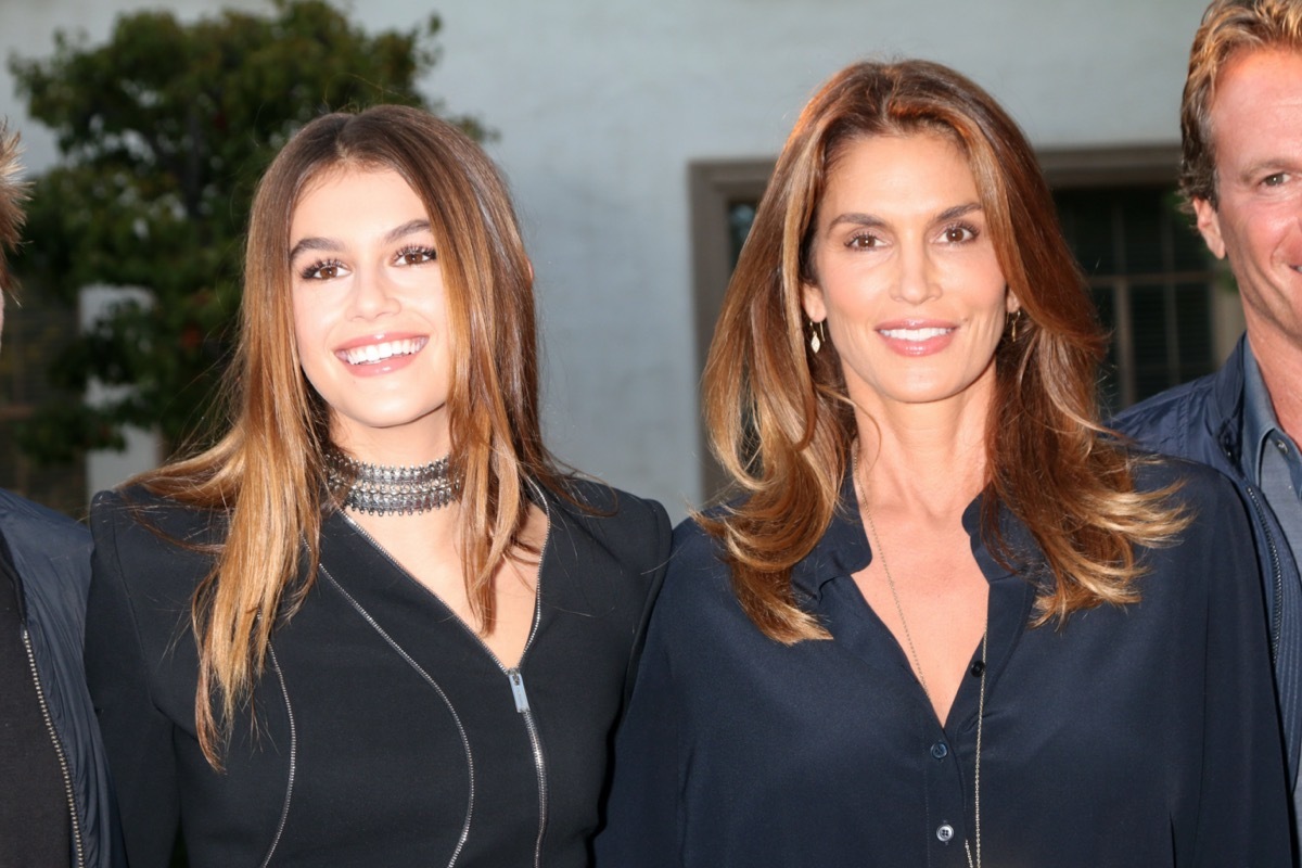 Kaia Gerber and Cindy Crawford