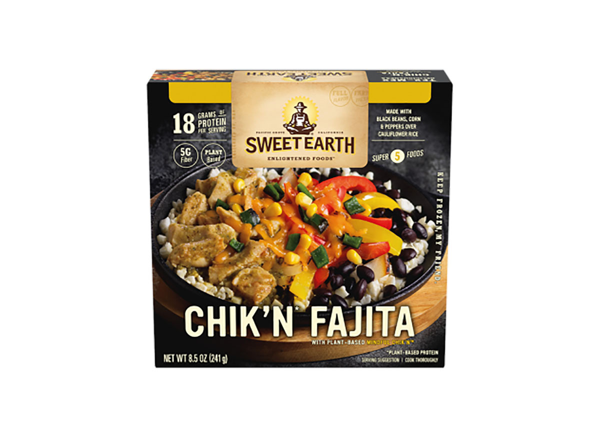 sweet earth chikn fajita bowl