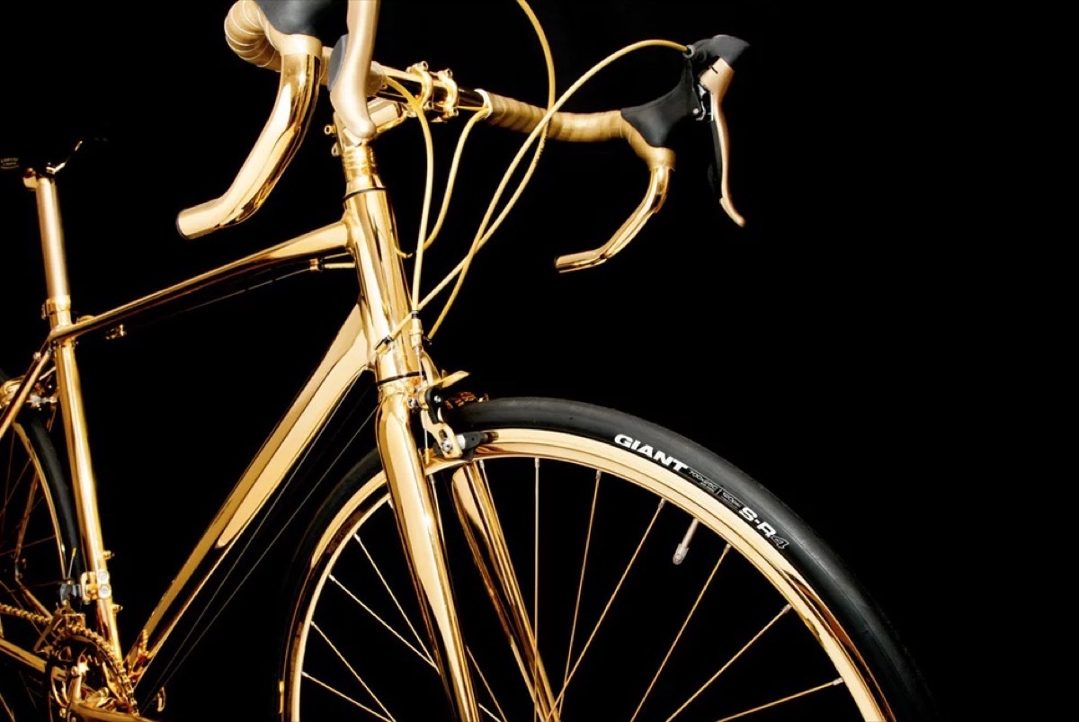 Goldgenie Gold Bike Most Expensive Things on the Planet