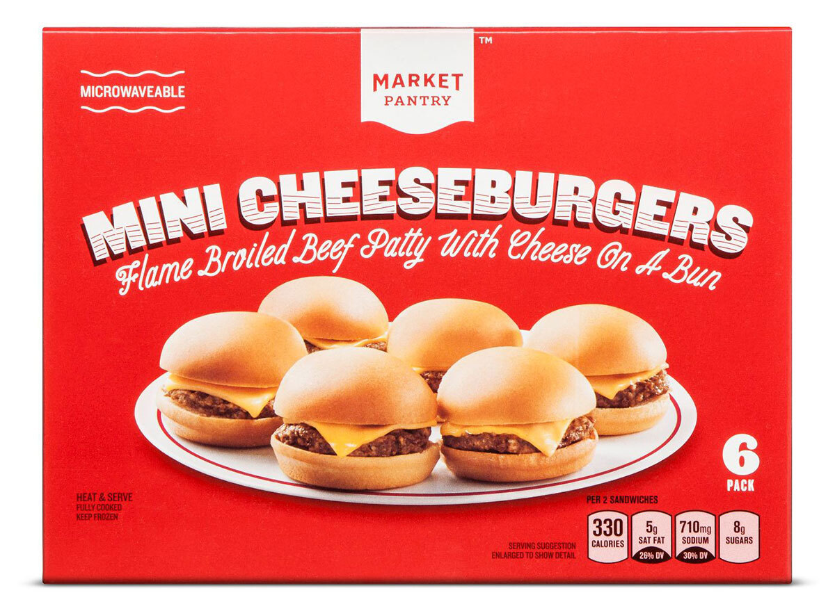 mini cheeseburgers