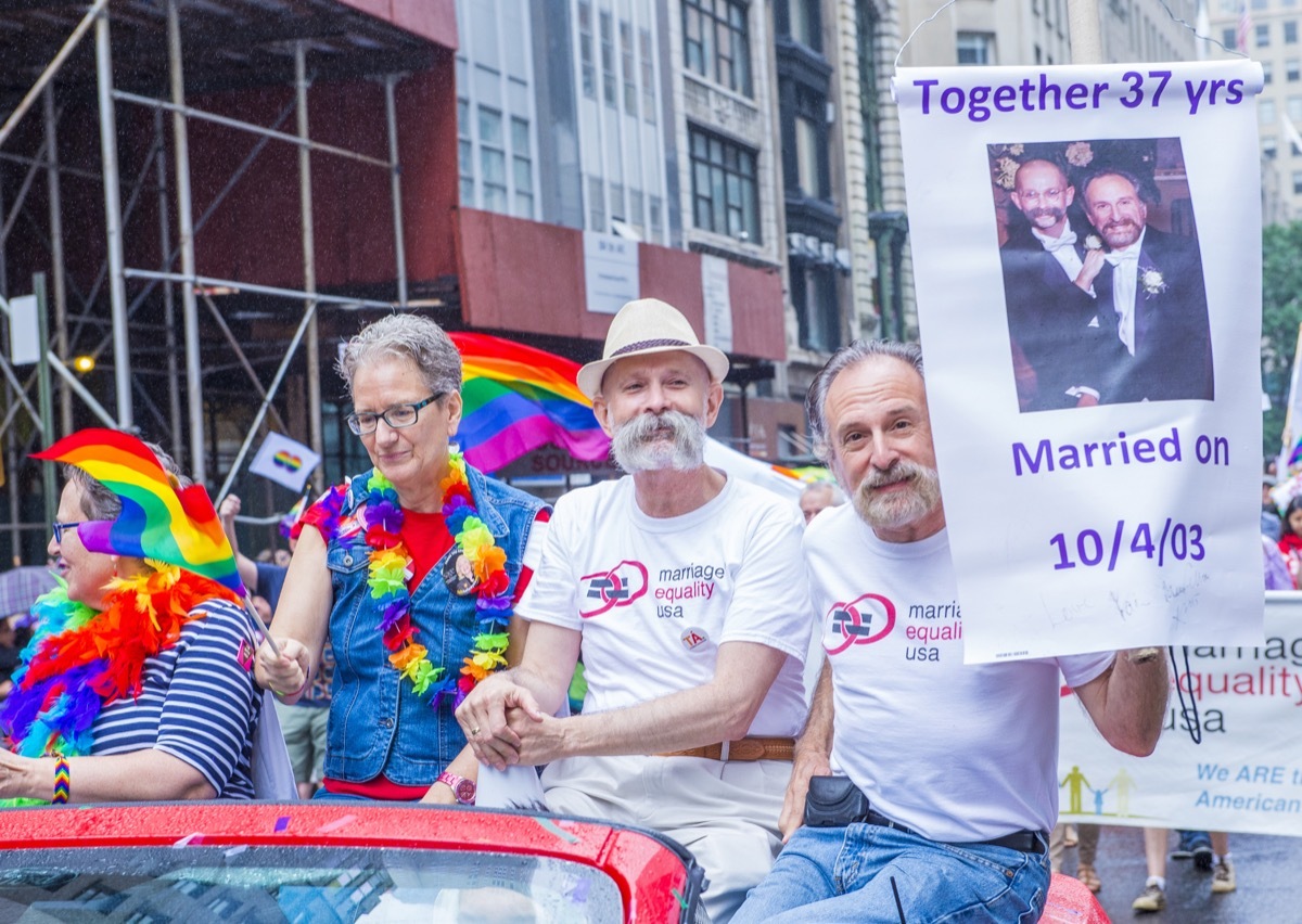 gay couple in new york city