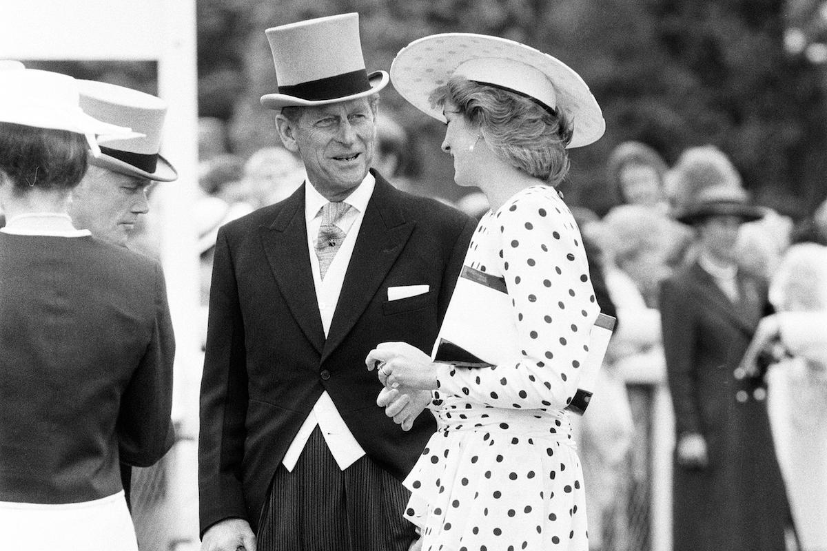 Princess Diana & Prince Philip in June 1986