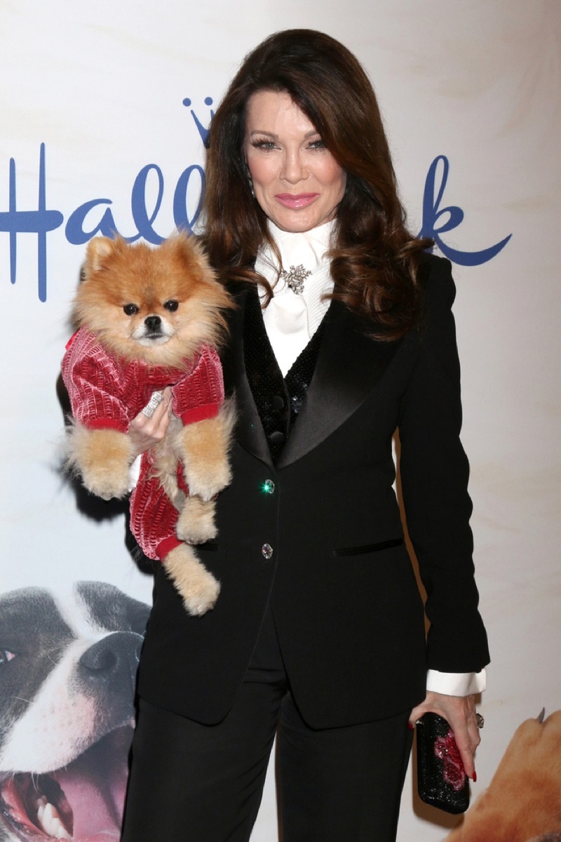 lisa vanderpump on the red carpet