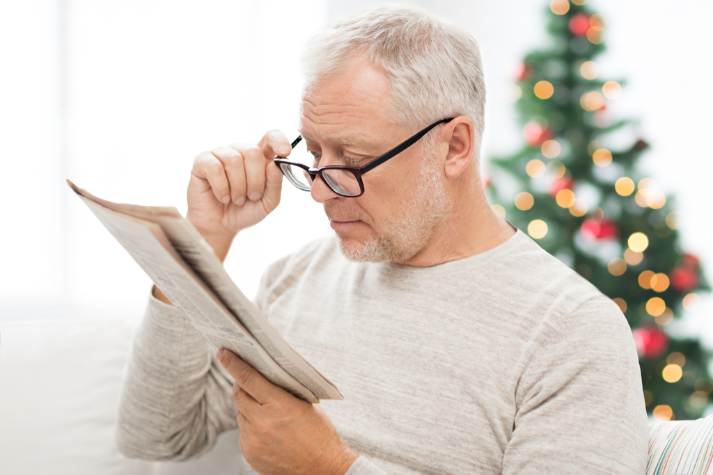 Old Man with Glasses