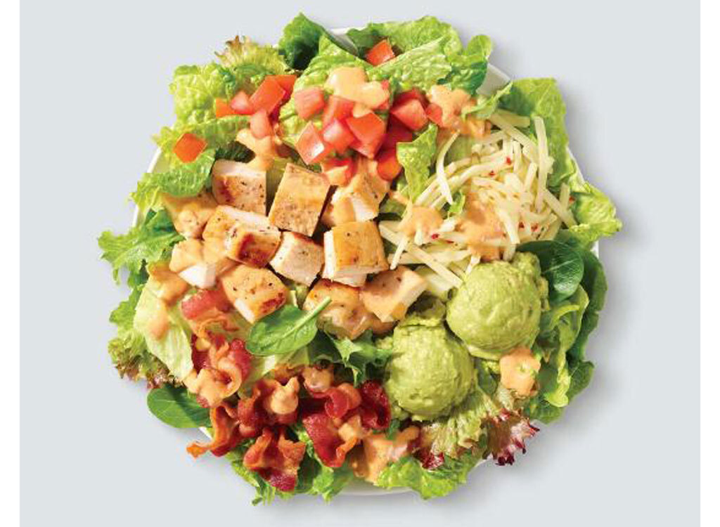 wendy's menu southwest chicken salad