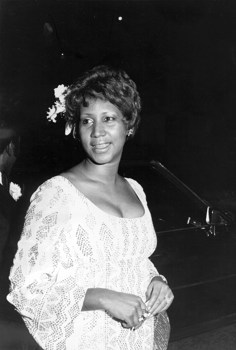 Aretha Franklin at an event circa 1978