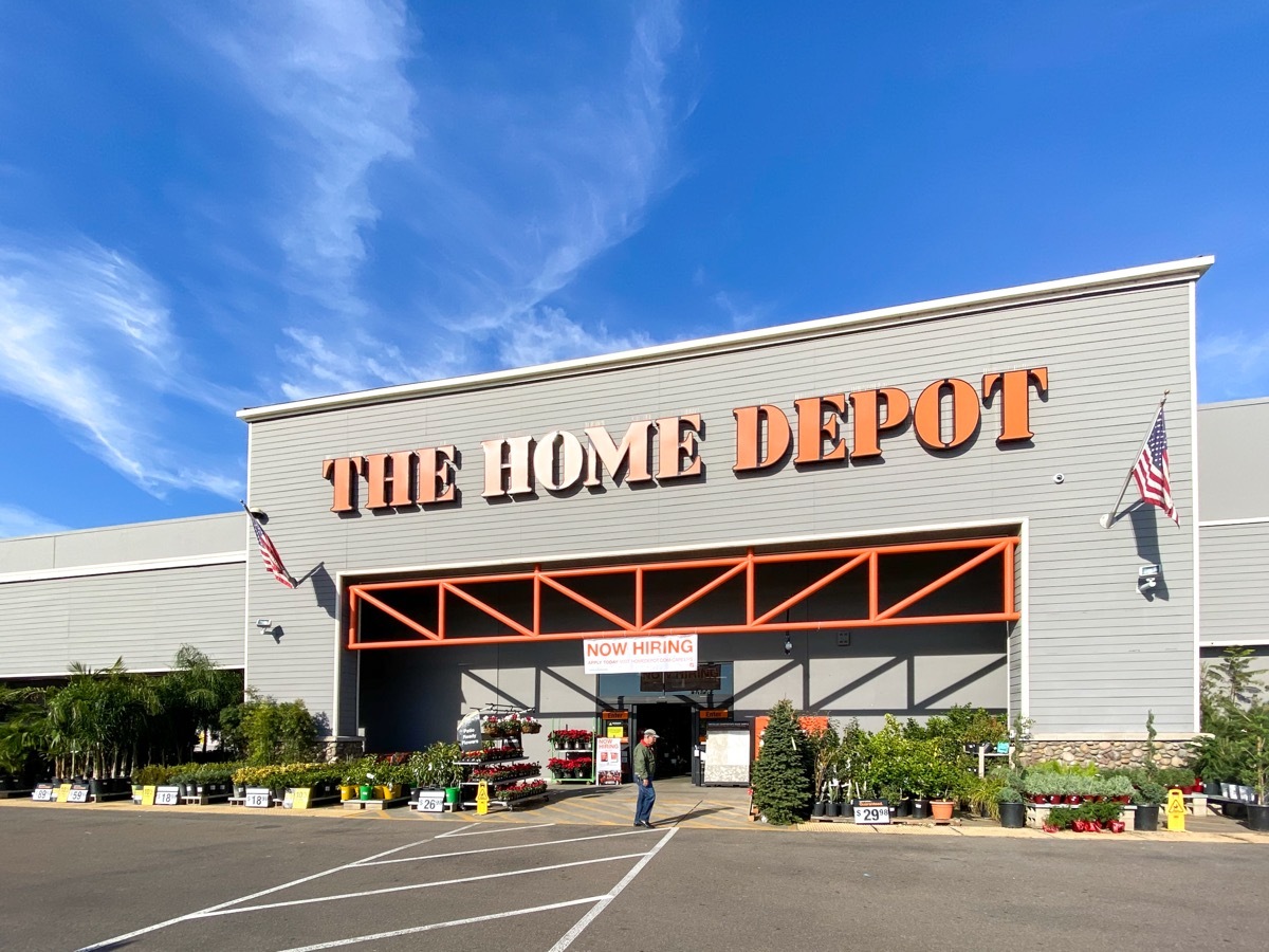 home depot store