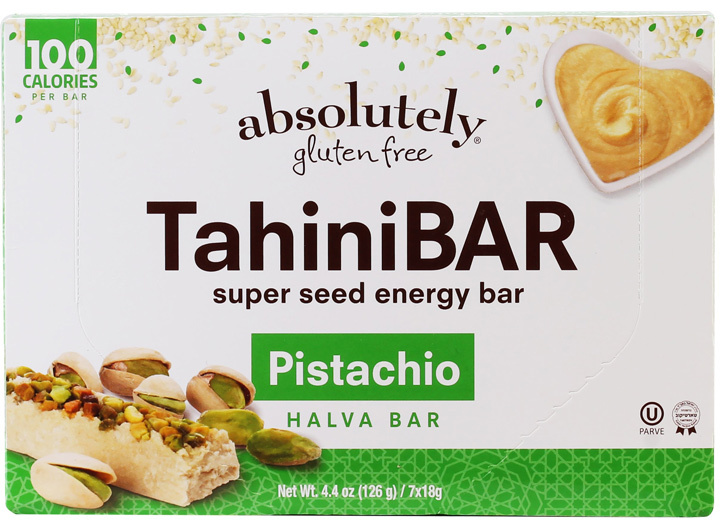 Pistachio tahini bar