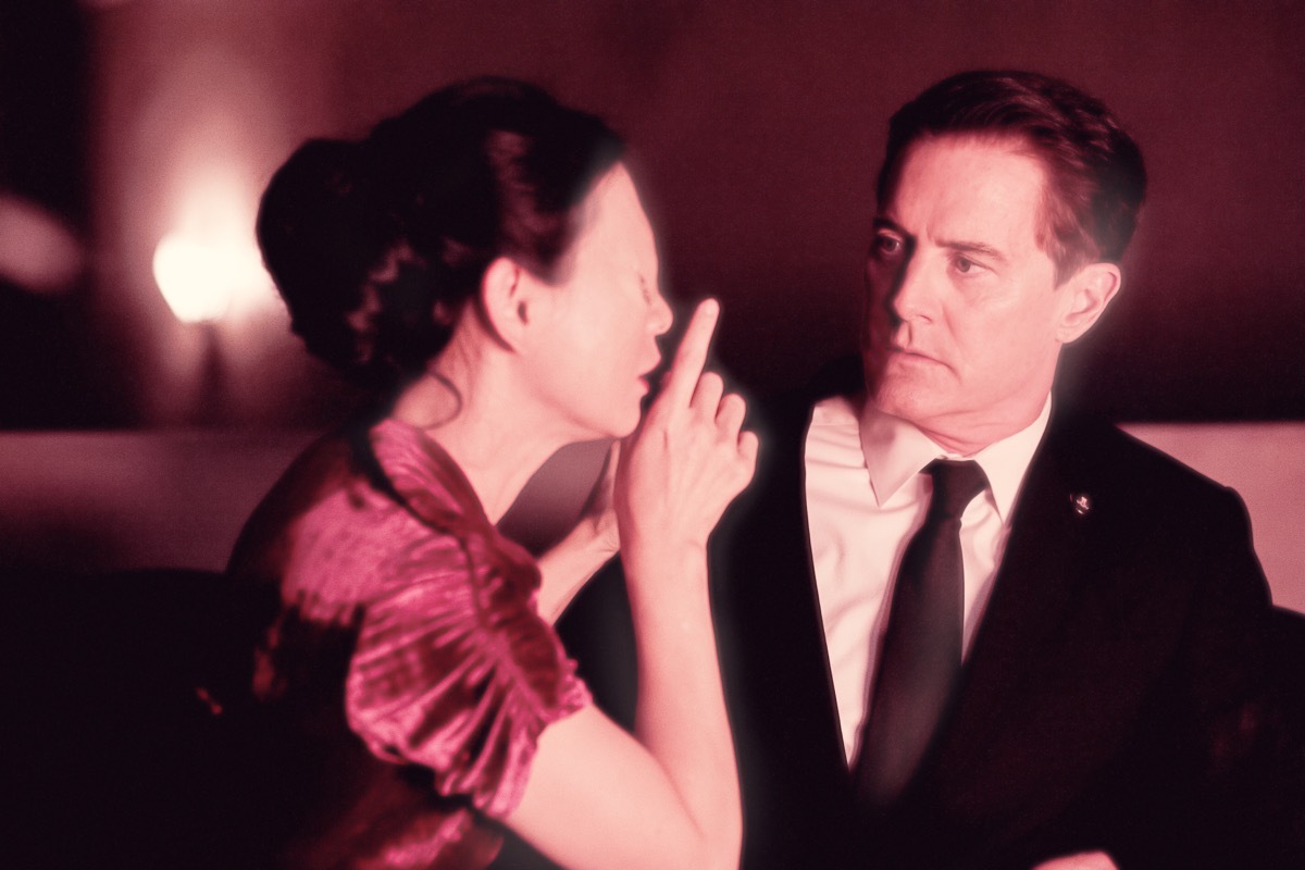 Nae and Kyle McLachlan in Twin Peaks: The Return