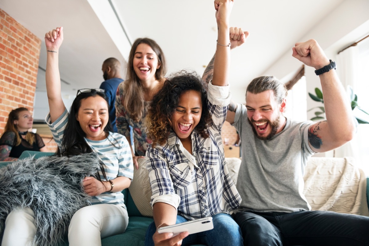 group of people enjoying some of the best games to play with friends