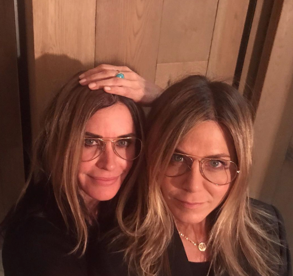 Courteney Cox Jennifer Aniston