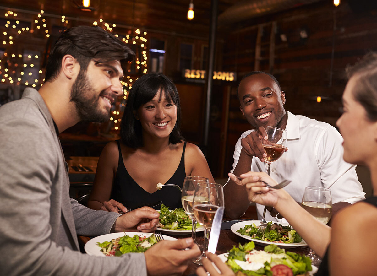 restaurant dining couples