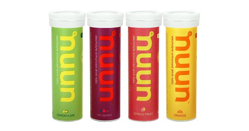 four nuun bottles