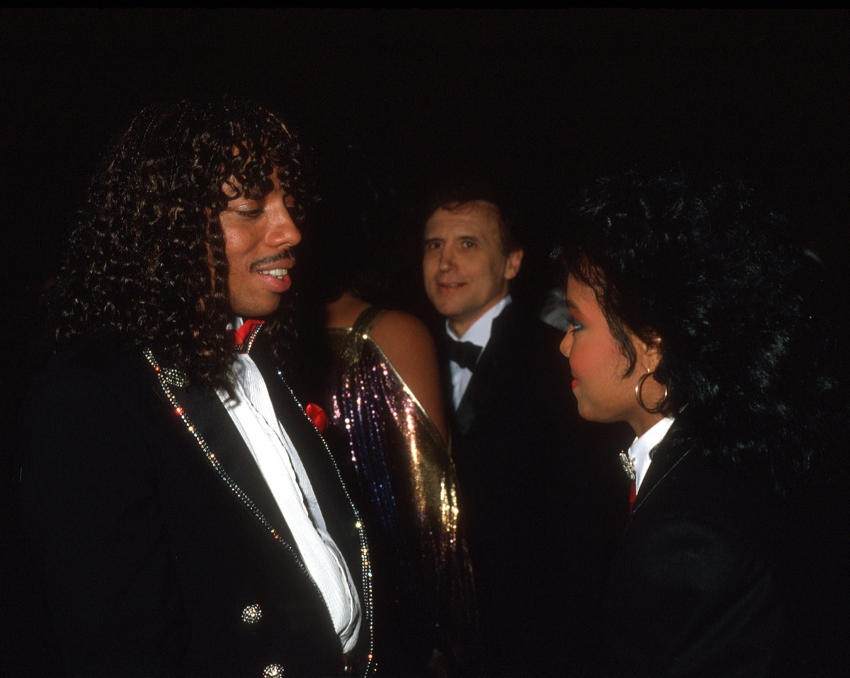 Rick James and Janet Jackson in 1984