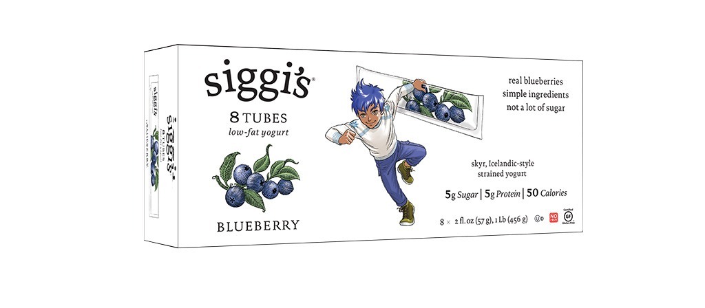 siggis blueberry yogurt tube