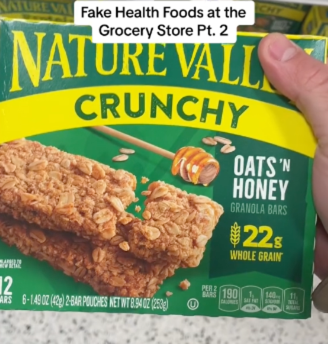 nature valley bars