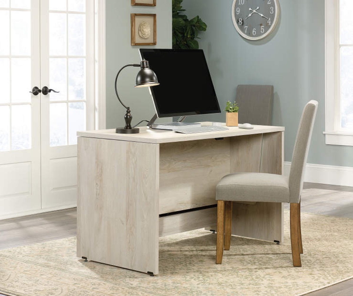 A Desk in an Office From Big Lots {Save Money on Furniture}