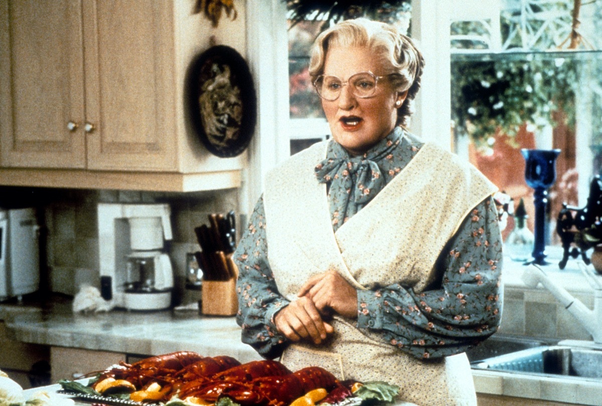 Robin Williams in Mrs. Doubtfire