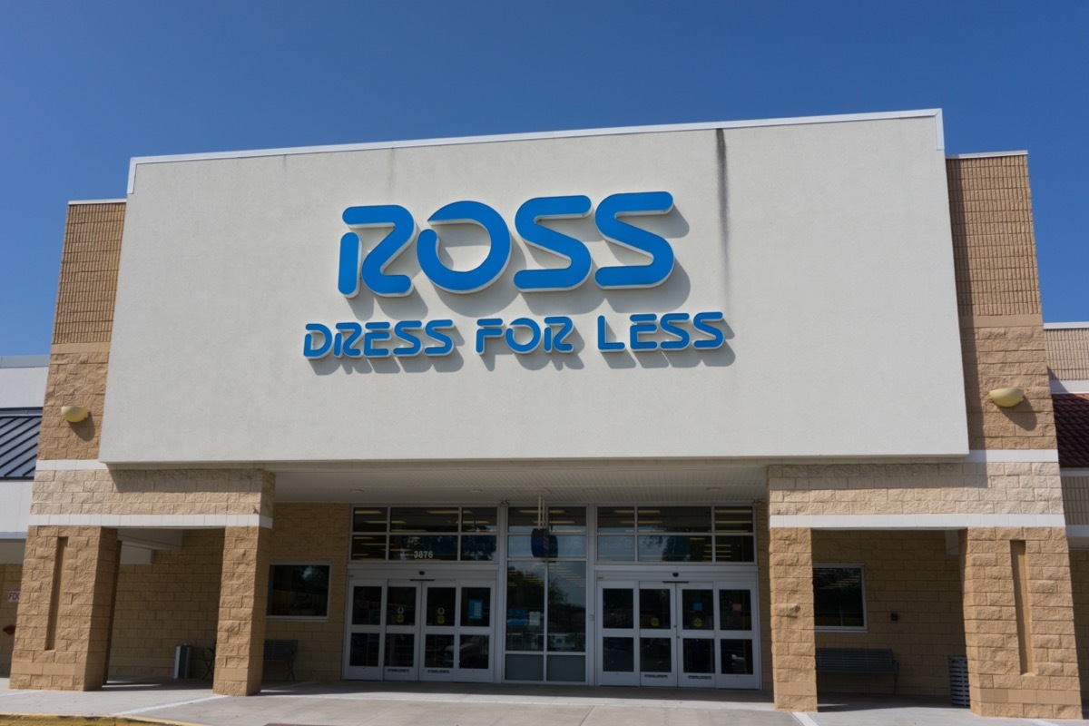 a Ross store in Jacksonville, Florida