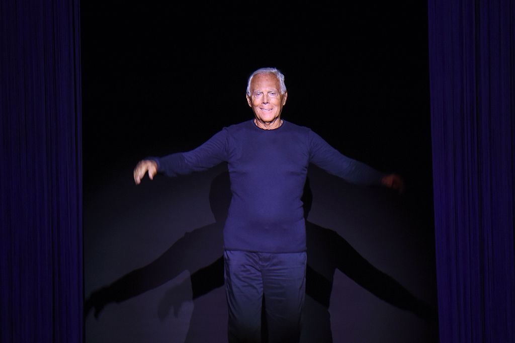 giorgio armani wears the same thing every day