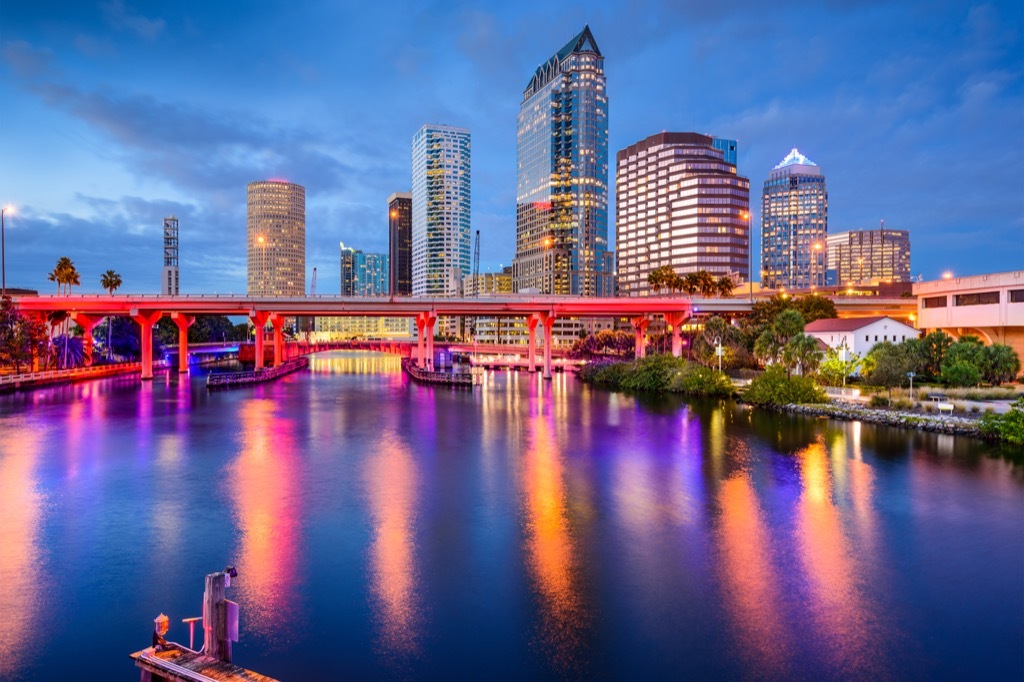 Tampa, fittest cities, drunkest cities, healthiest cities