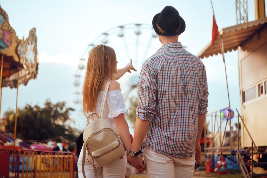 Couple at State Summer Fair