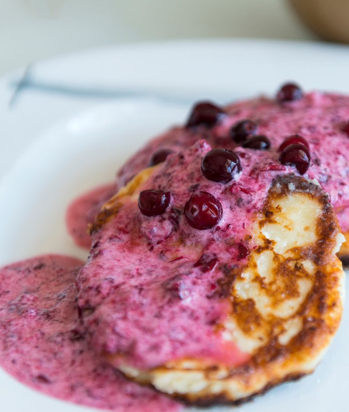 Cranberry pancakes