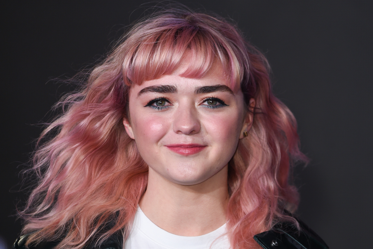 Maisie Williams at the premiere of 