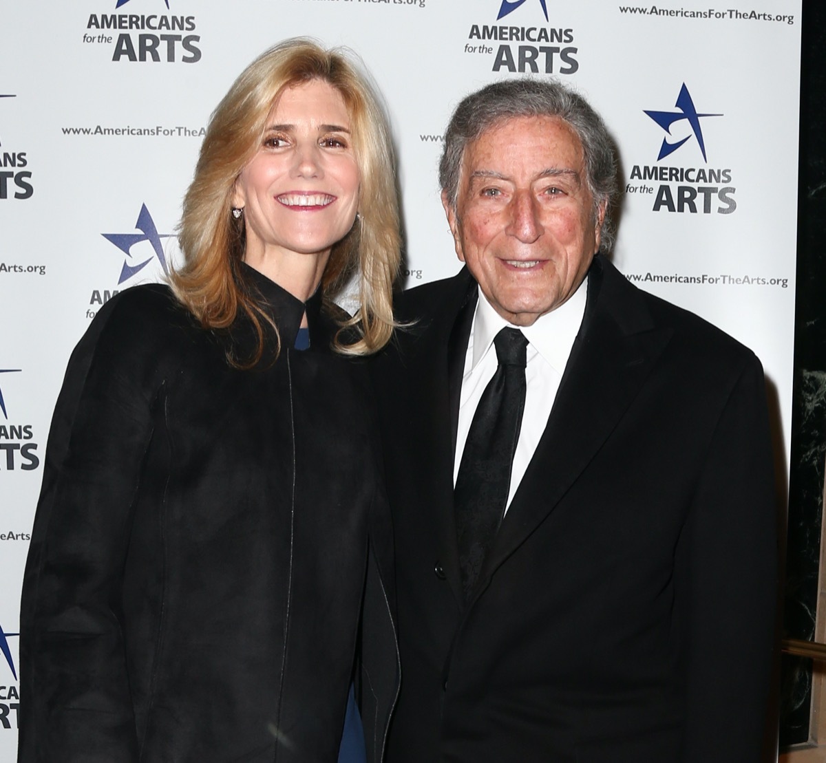 Susan Bendetto and Tony Bennett