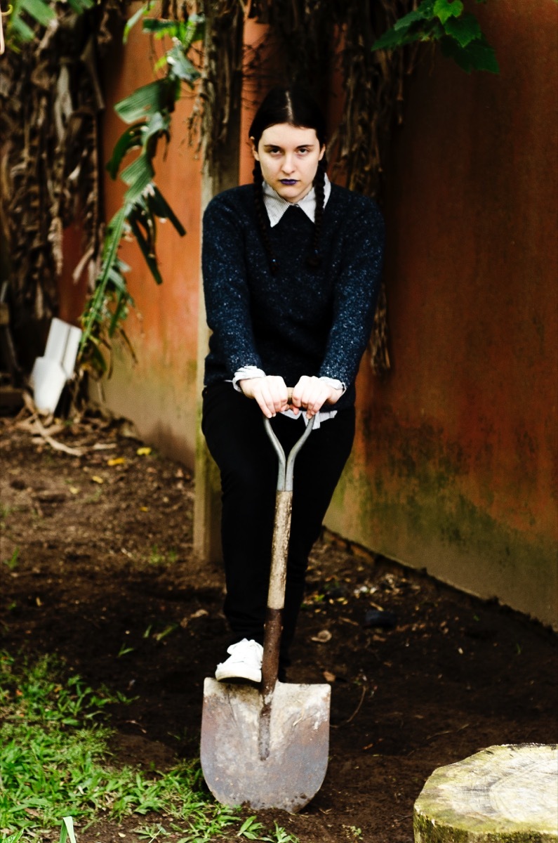 wednesday adams diy costume