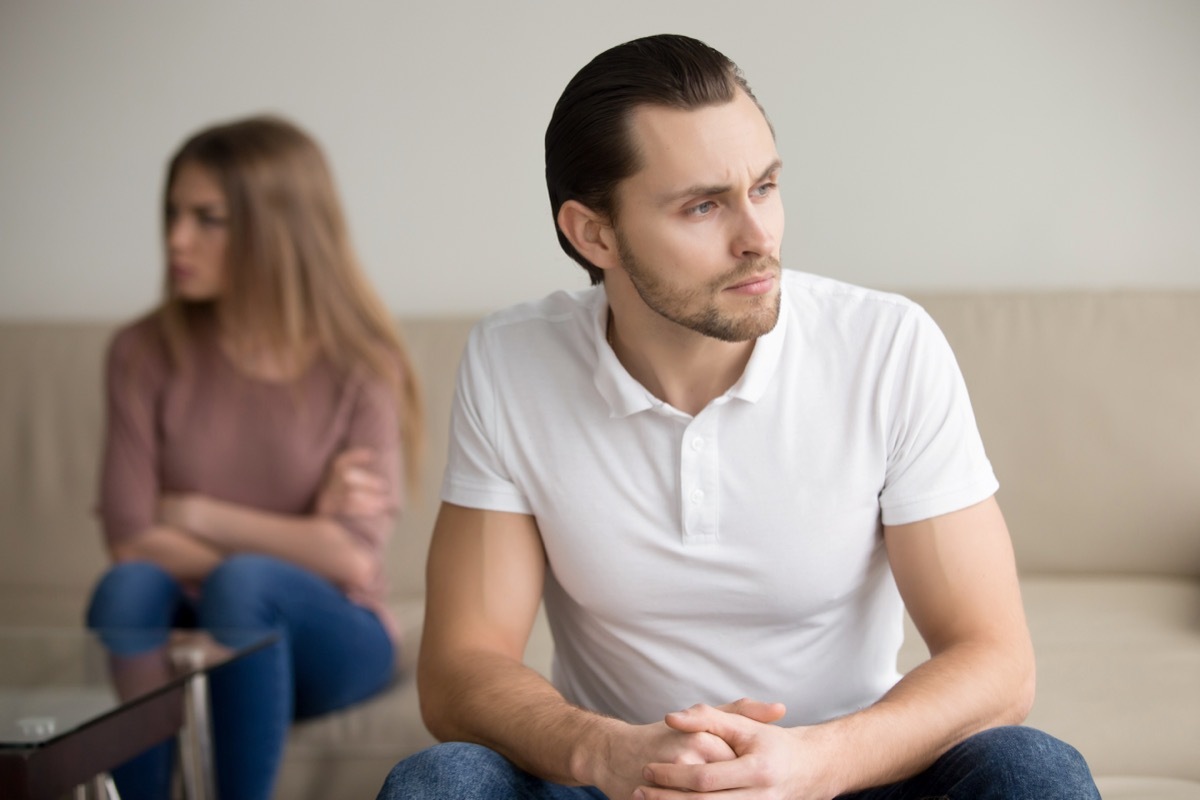 Man Ignoring Woman's Feelings