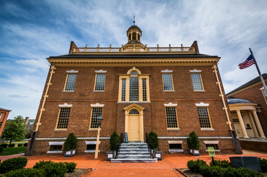 the old state house in delaware