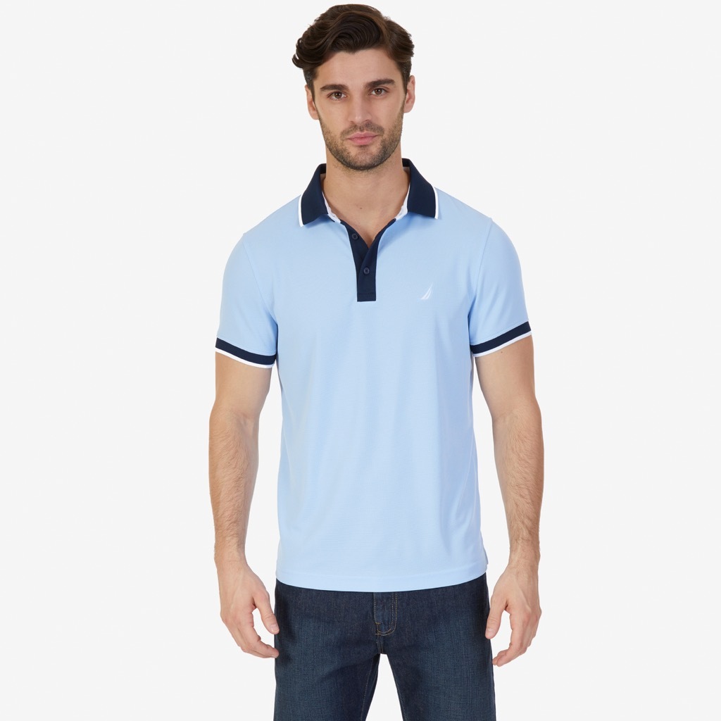 nautica wicking polo shirt