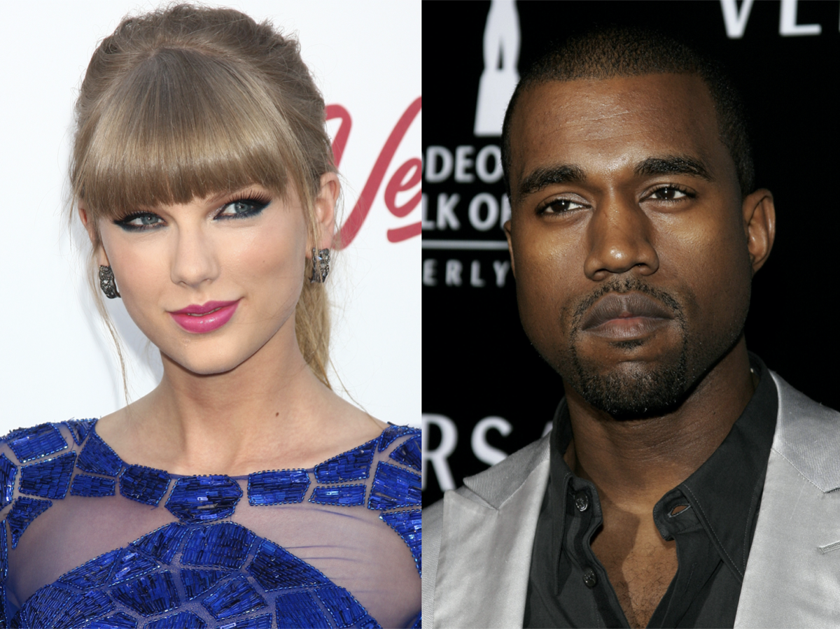 Taylor Swift and Kanye West