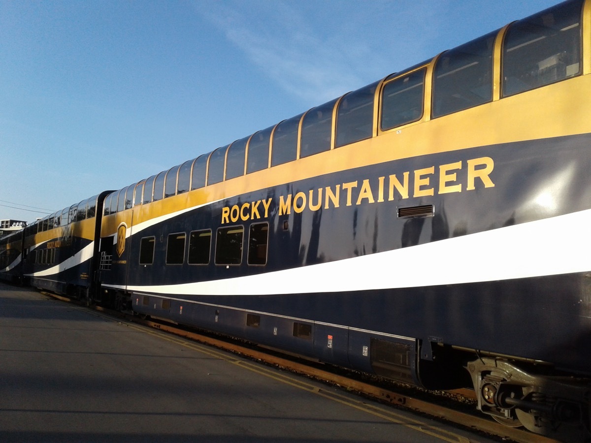 Rocky Mountaineer Train