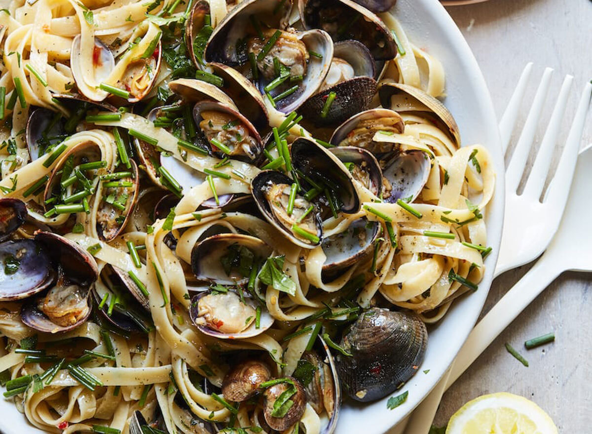 linguini clams