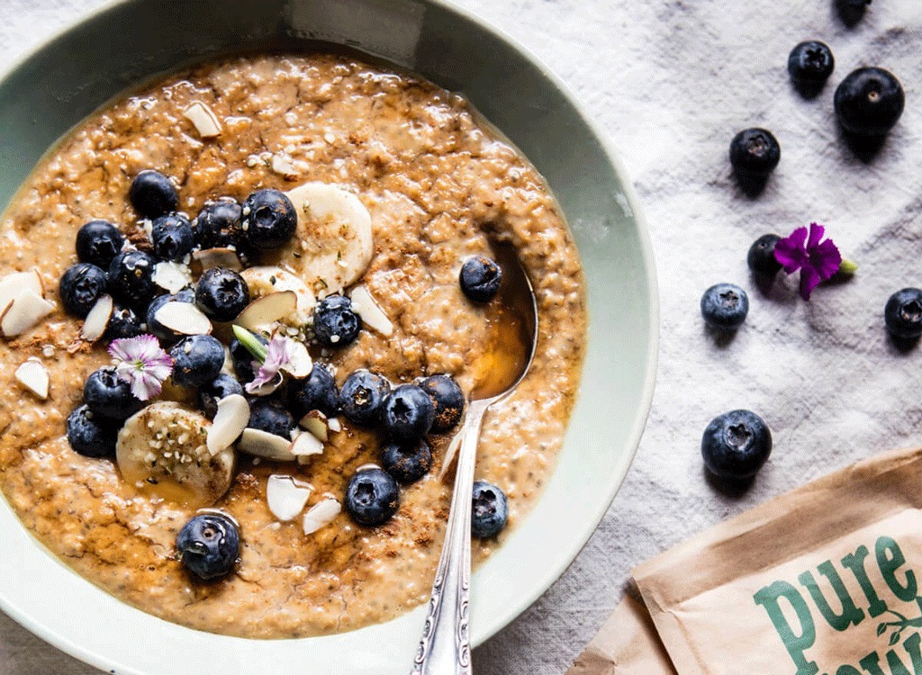 Blueberry oatmeal