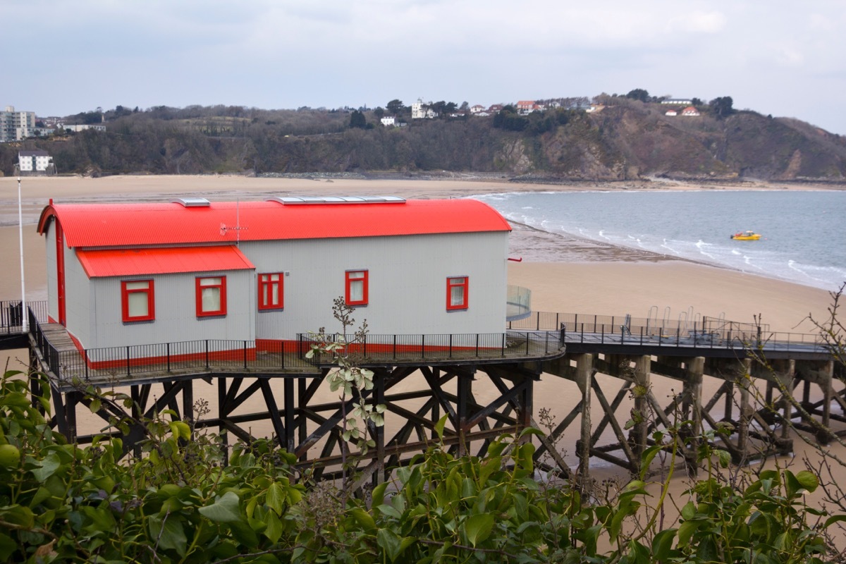 old coastguard home, house made from other things