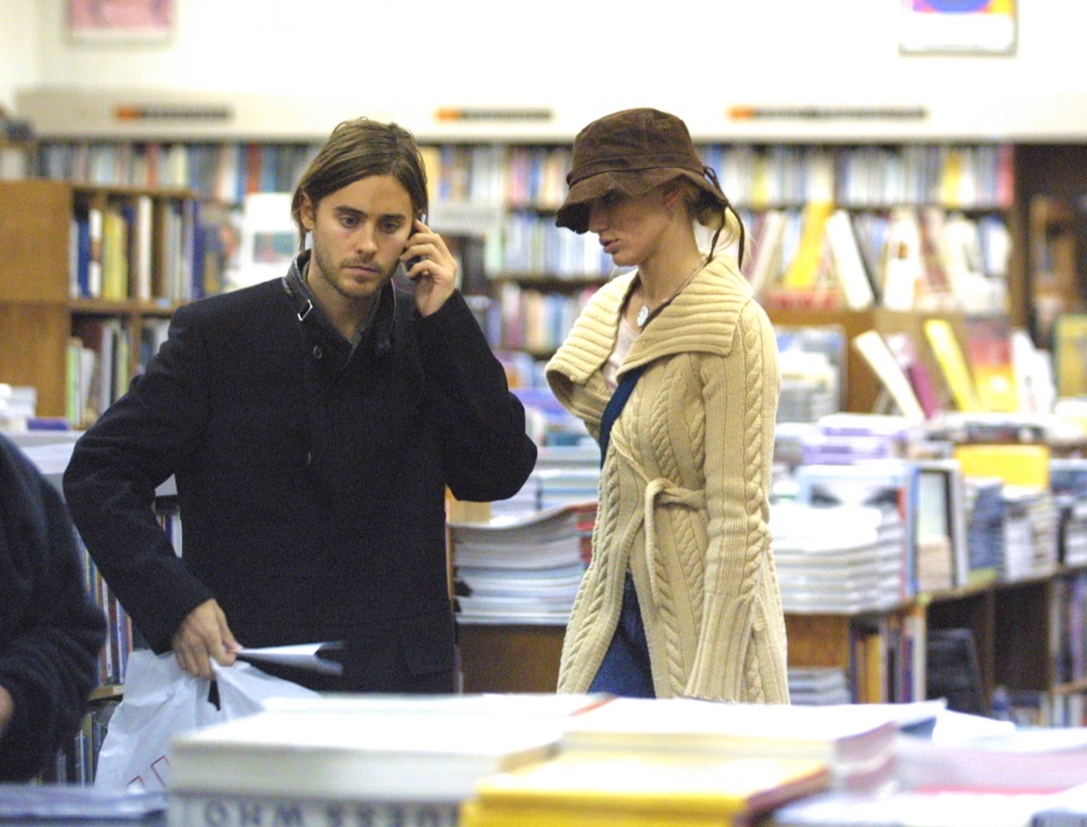 Jared Leto and Cameron Diaz in 2001